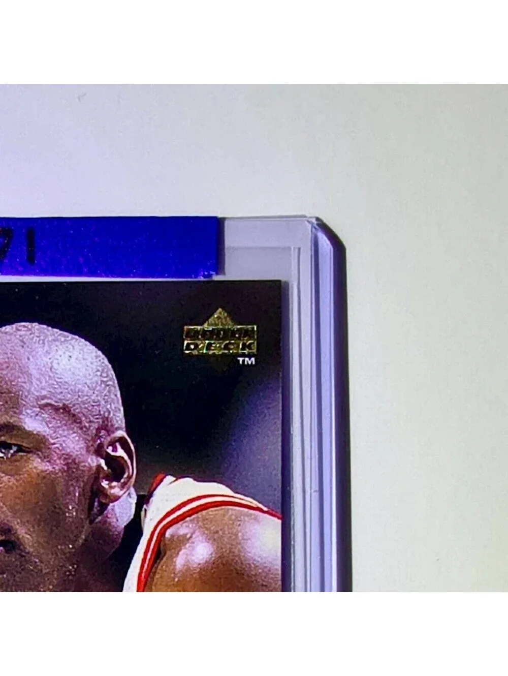 Michael Jordan 1995-96 Upper Deck Return of Excellence #335 Card Chicago Bulls